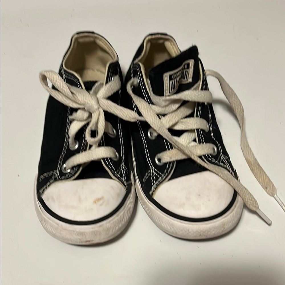 Converse Kids Black Sneakers